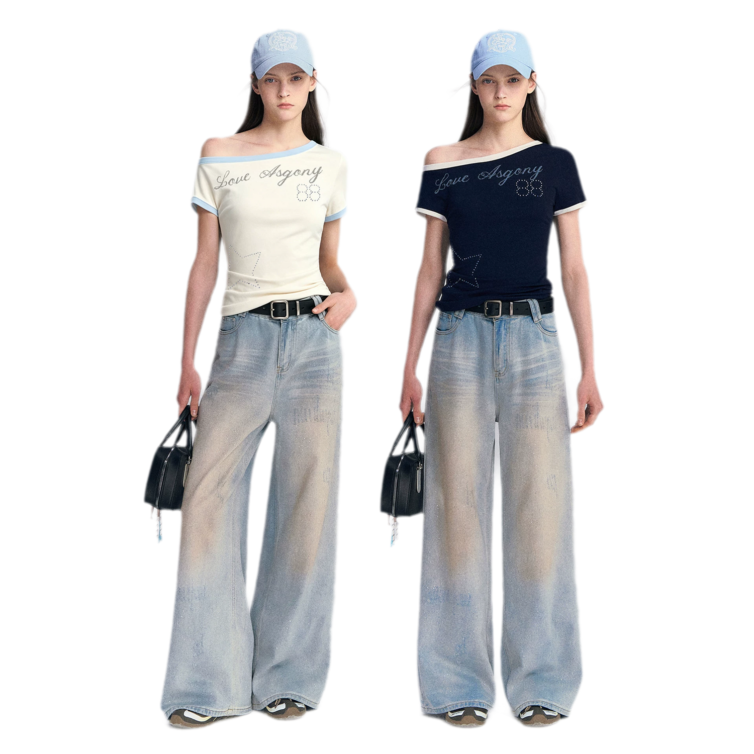 Lyocell Off-Shoulder Tee