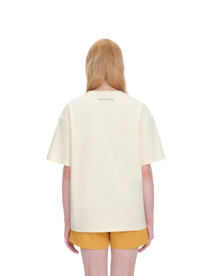 Unisex Bear Manor Party Illustration Loose T-shirt