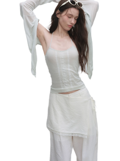 Lyocell Linen Lantern Sleeve Set