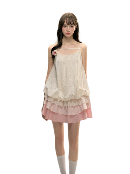 Layered Gradient Dress