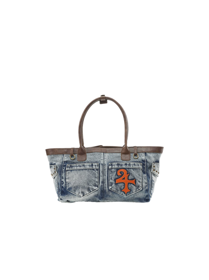 Camouflage &amp; Denim Tote Bag