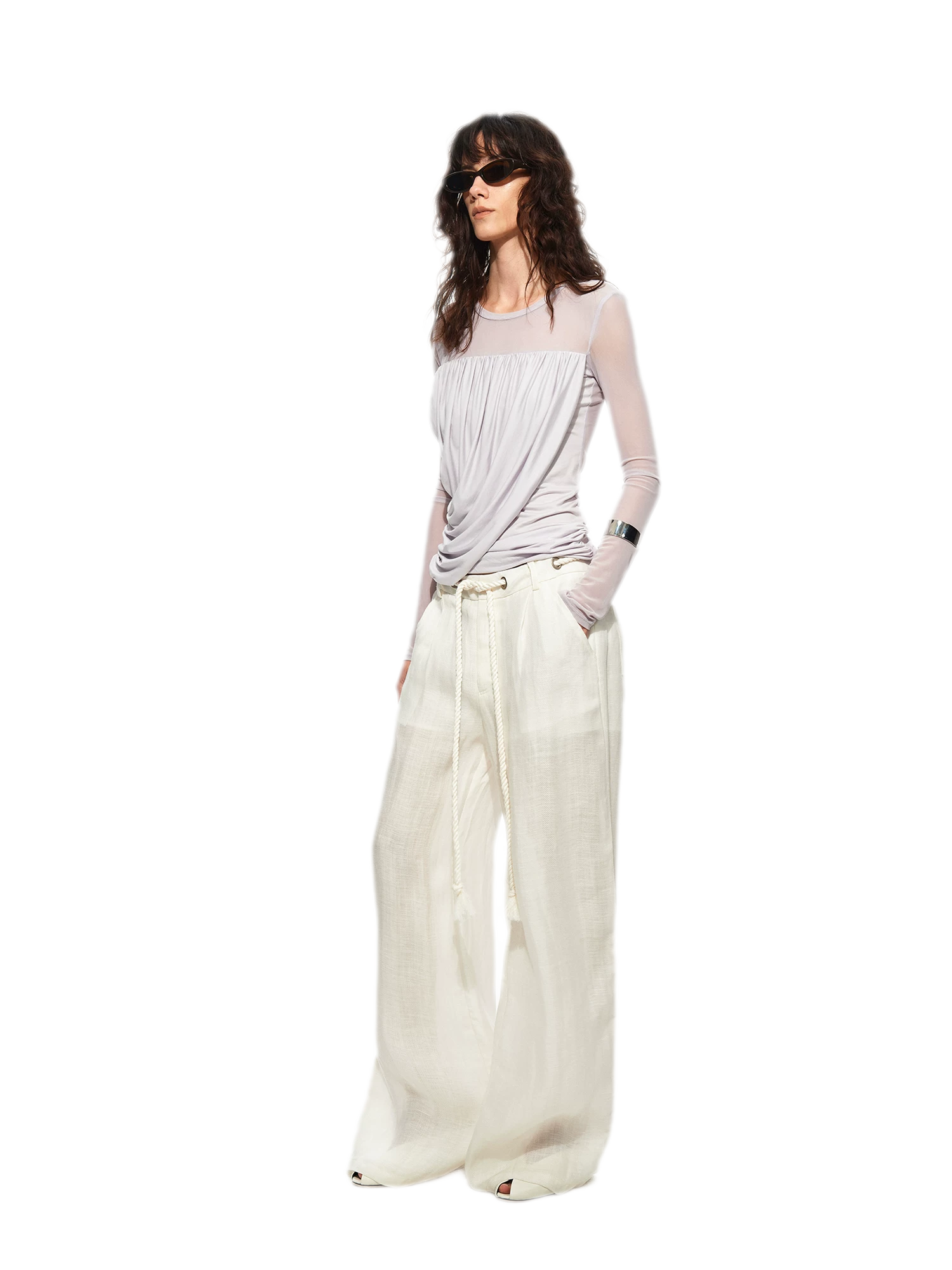 Linen Tencel Relaxed Pants
