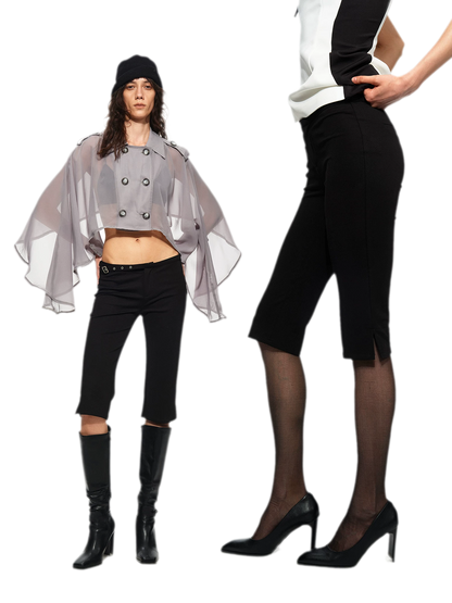 Vintage Split Flare Culottes