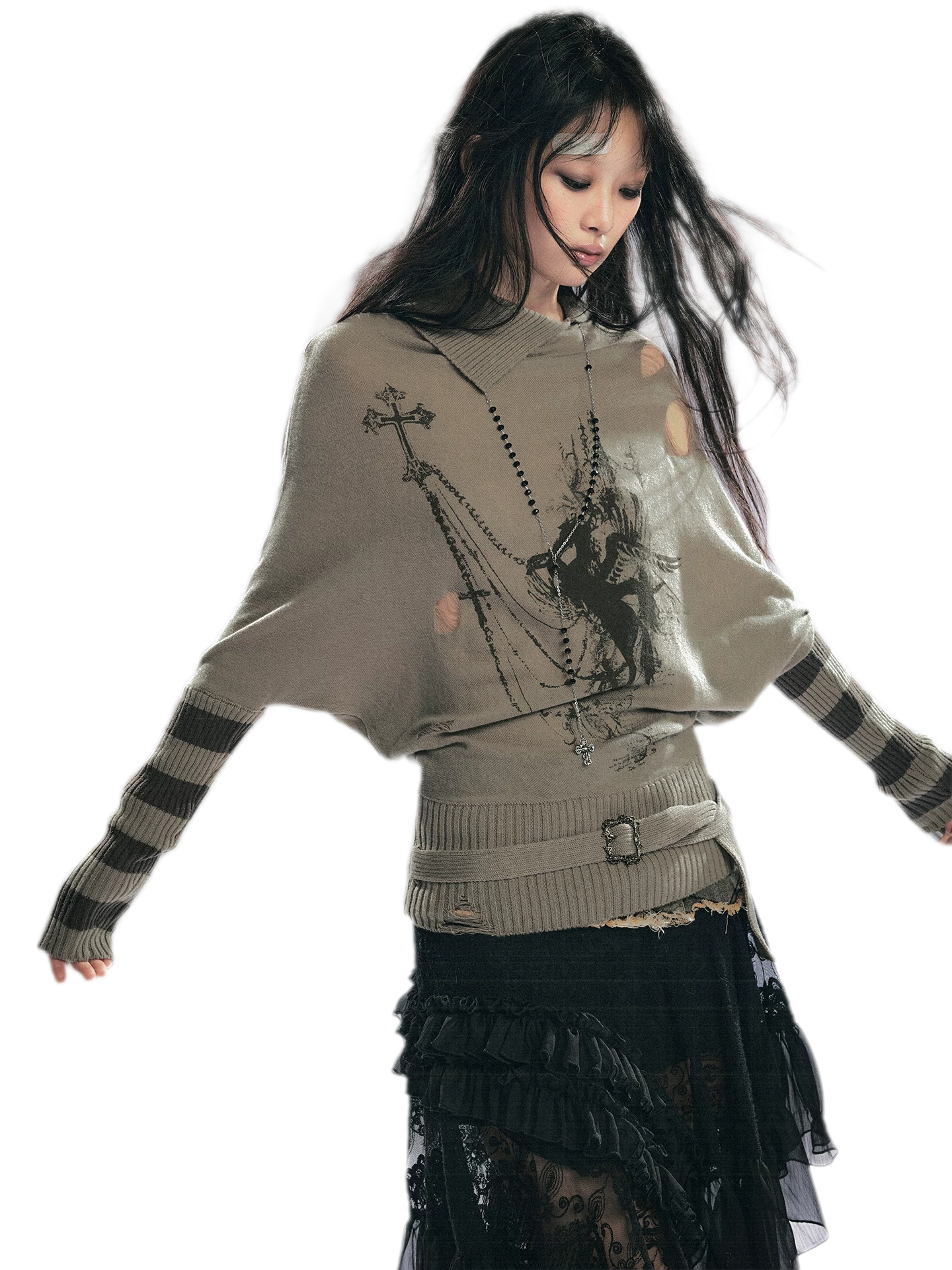 Pegasus Punk Knit Sweater