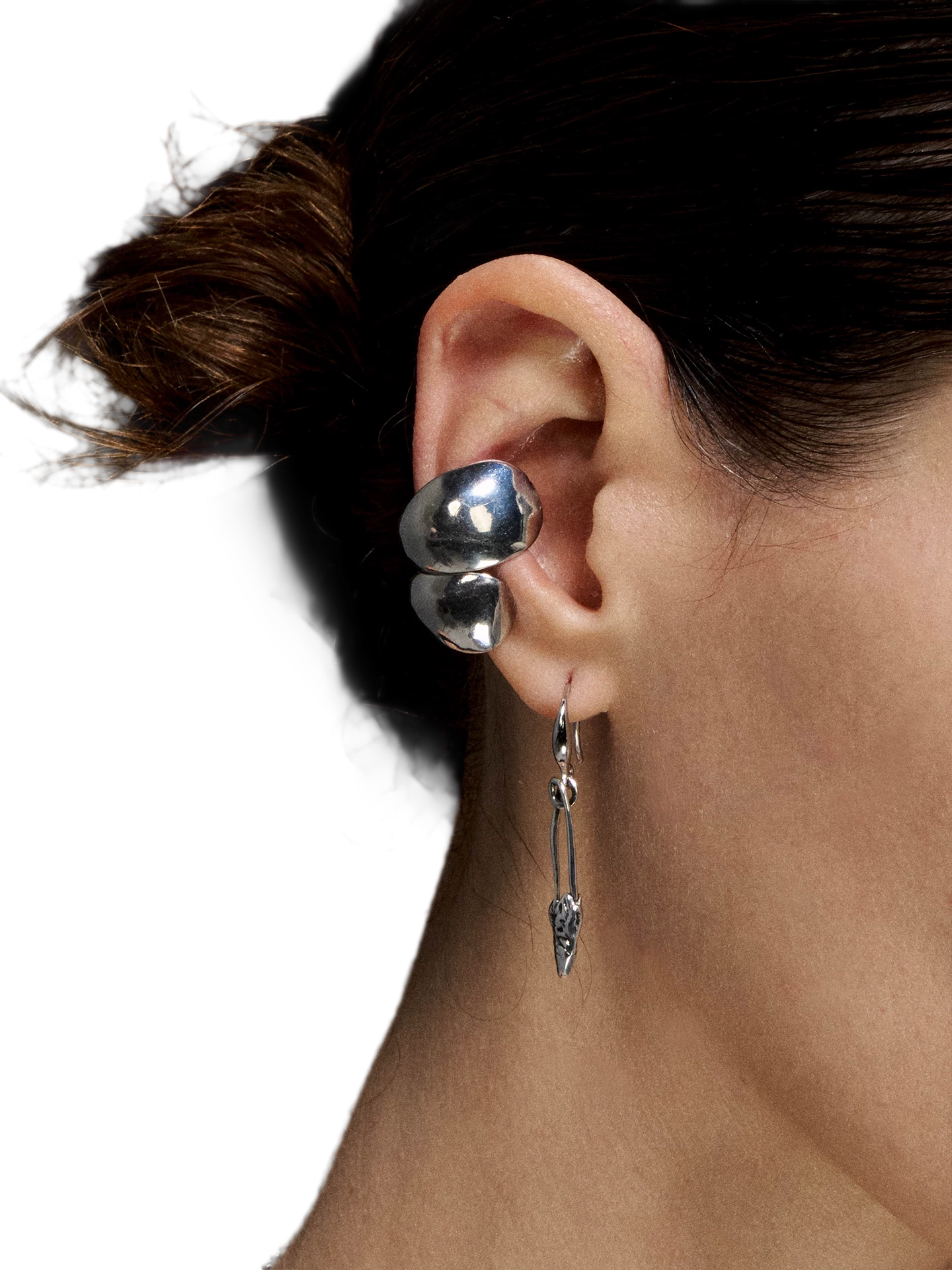 Original Design Heart Metal Ear Cuff