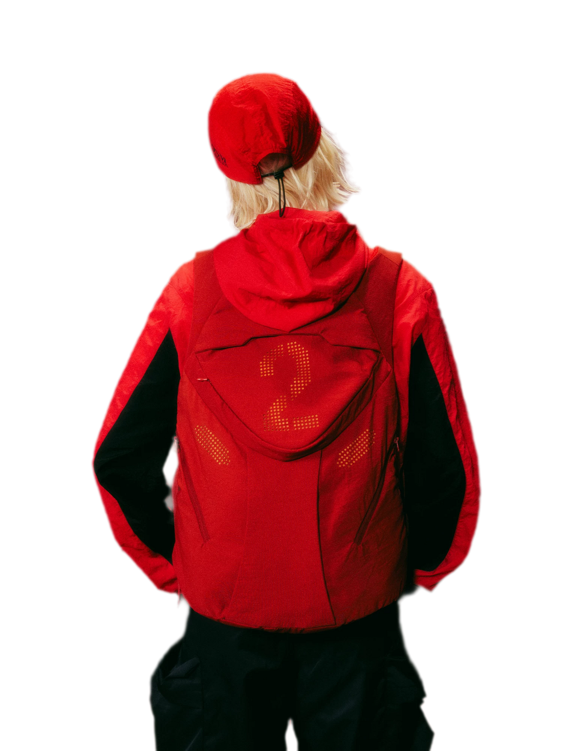 DSM x EVA Laser-Perforated Numeric Sport Backpack