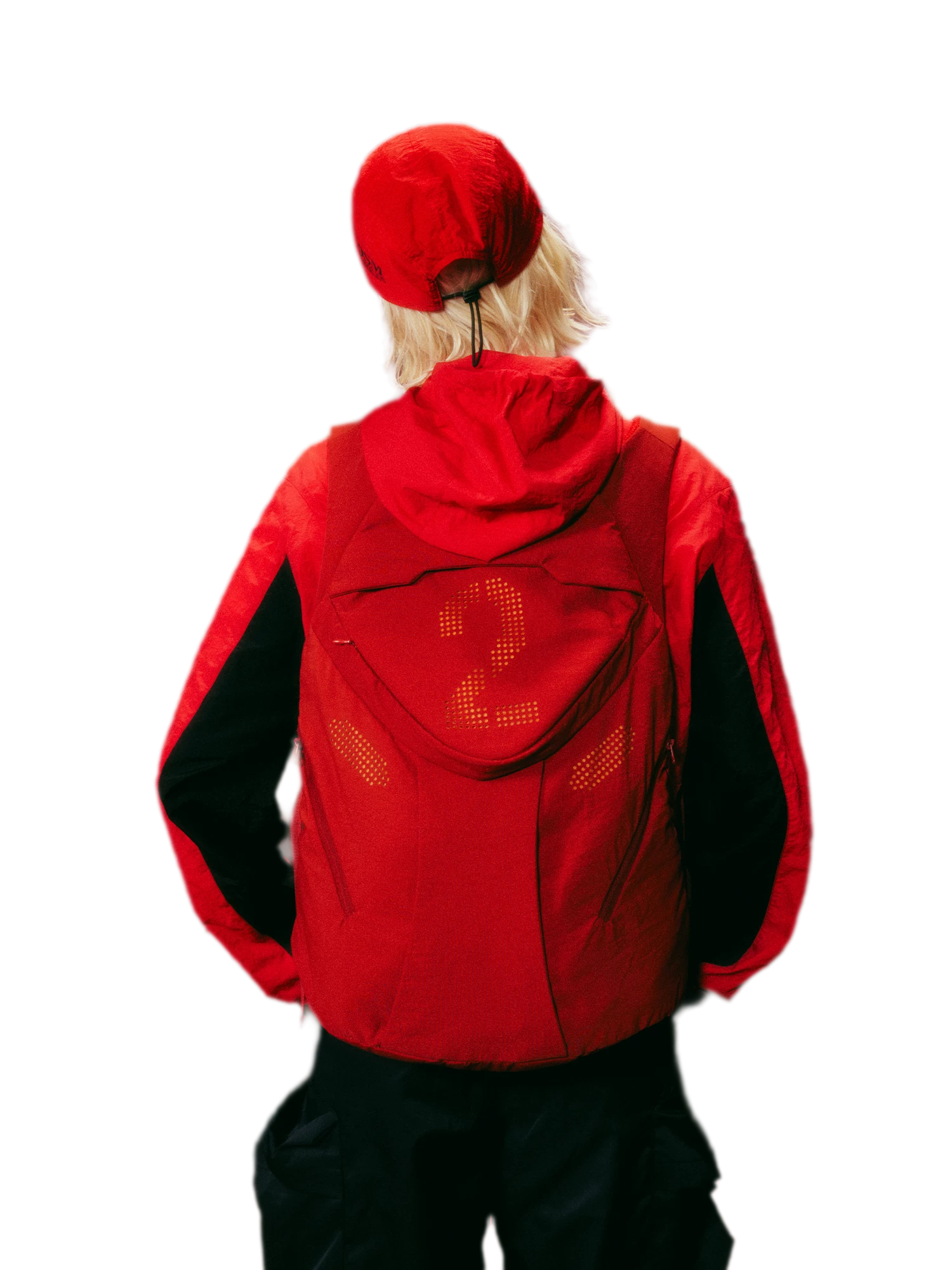 Laser-Perforated Numeric Sport Backpack