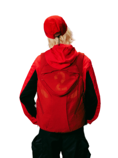 Laser-Perforated Numeric Sport Backpack