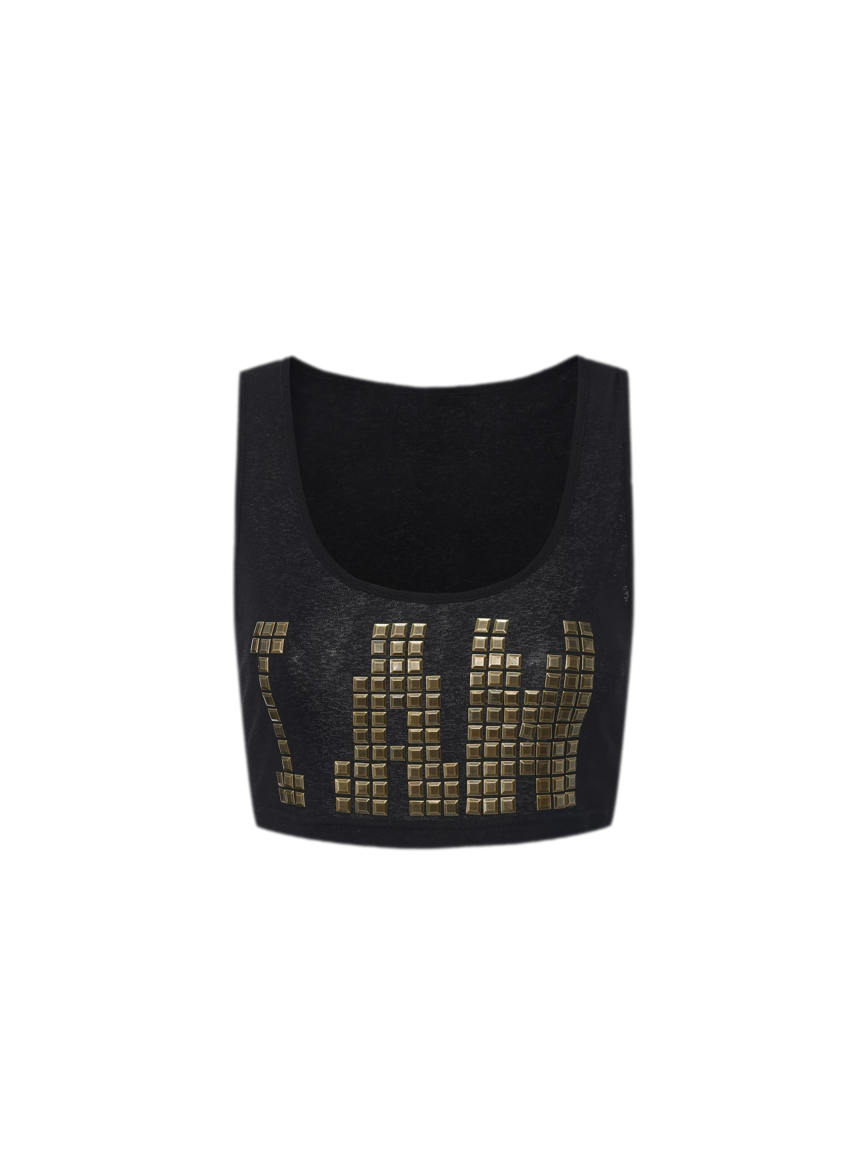 24ANS x UWA Hotfix Studded Crop Vest