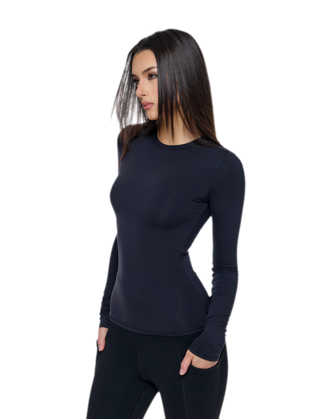 Slim Fit Long Sleeve Top