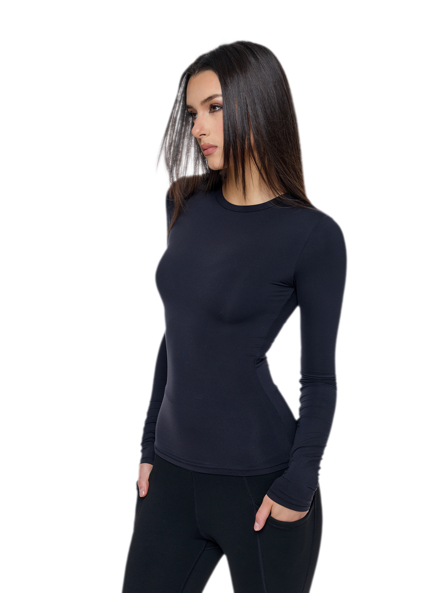 Slim Fit Long Sleeve Top