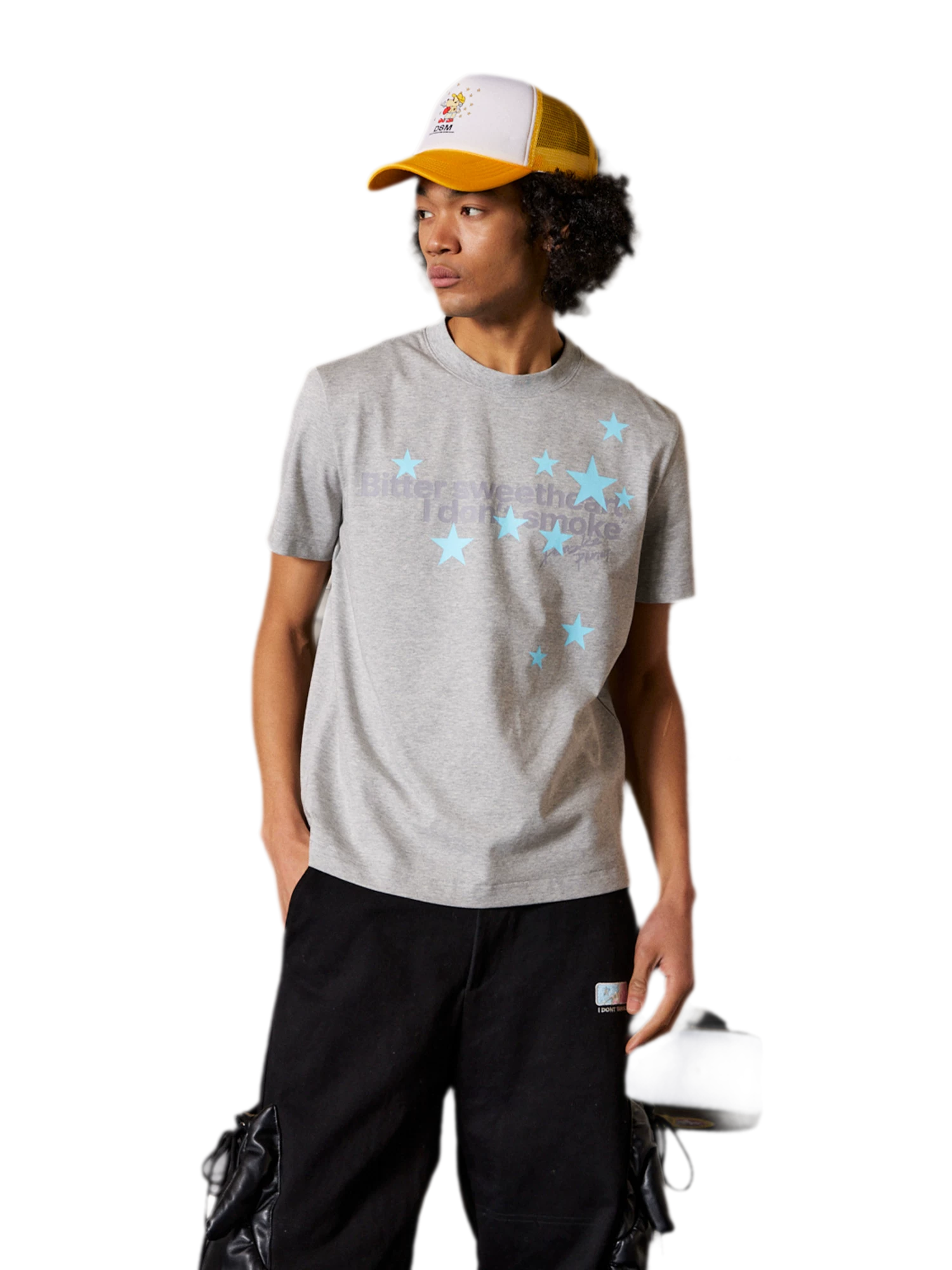 Star Print Short Sleeve T-Shirt