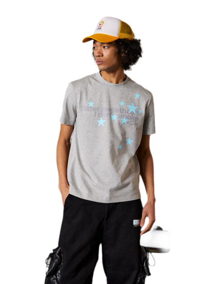 Star Print Short Sleeve T-Shirt