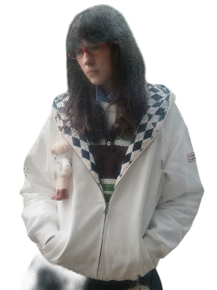 Áo khoác hoodie thêu lót nỉ