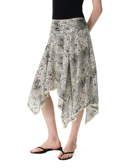 Zebra Lace Skirt