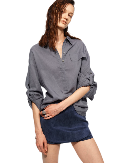 Tencel Linen Textured Shirt