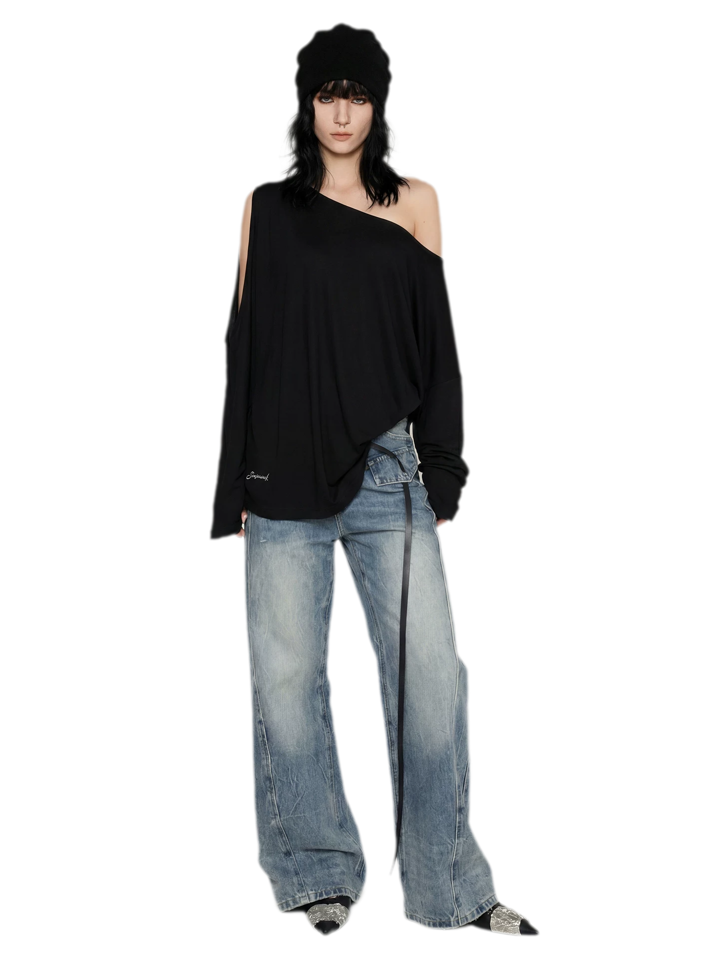 One-Shoulder Top
