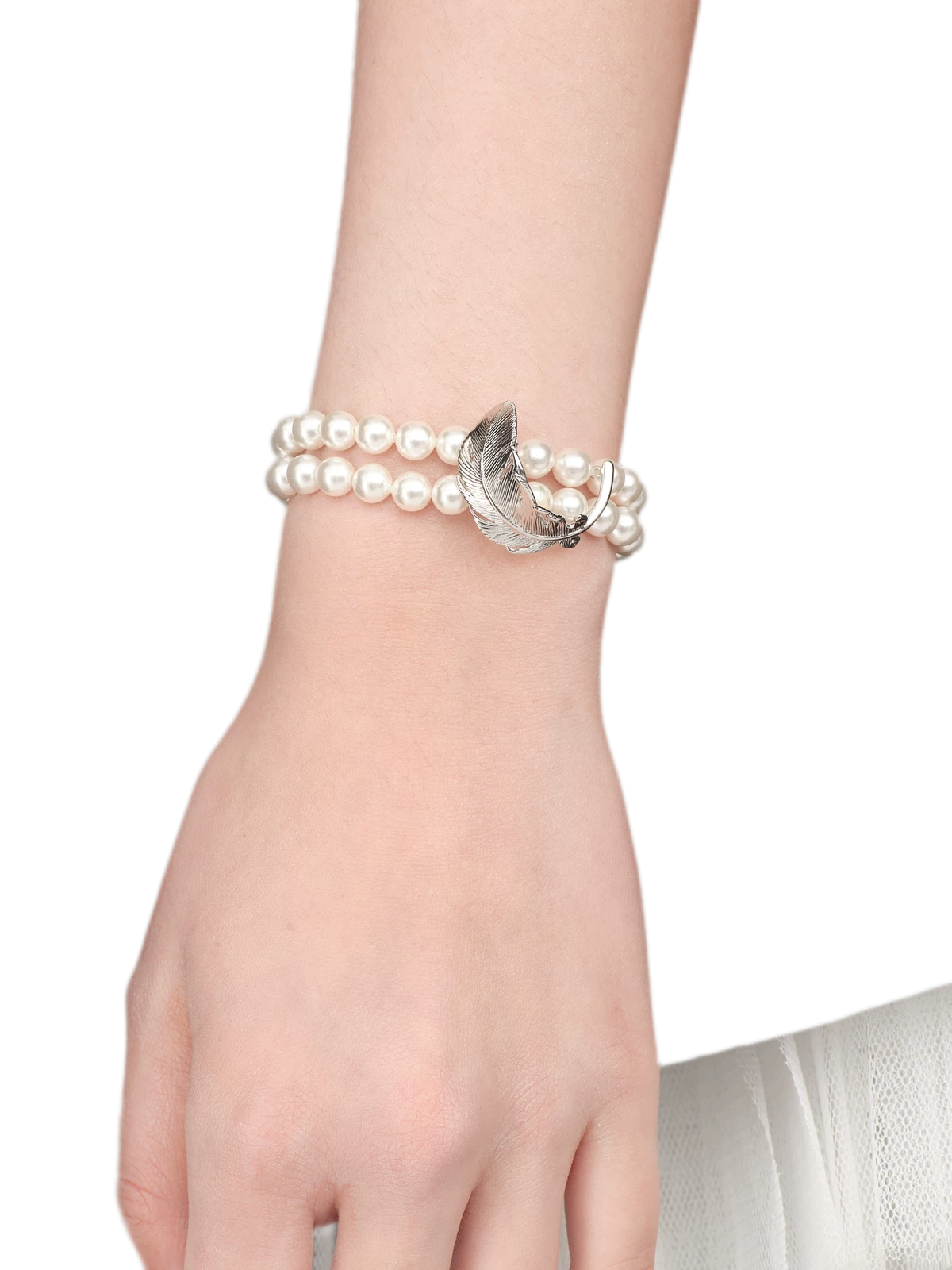 Feather Double Layer Bracelet