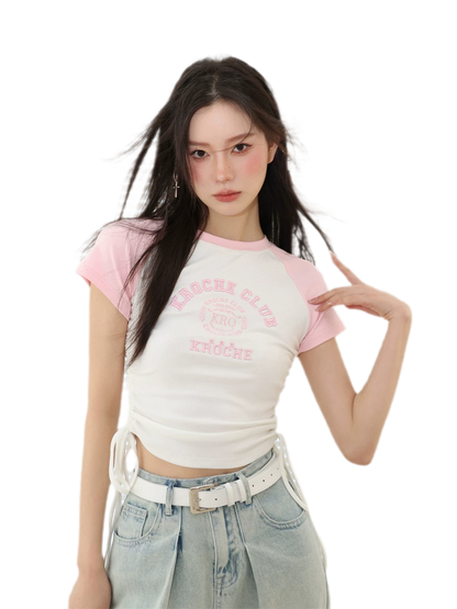 Wide Metal Letter Belt