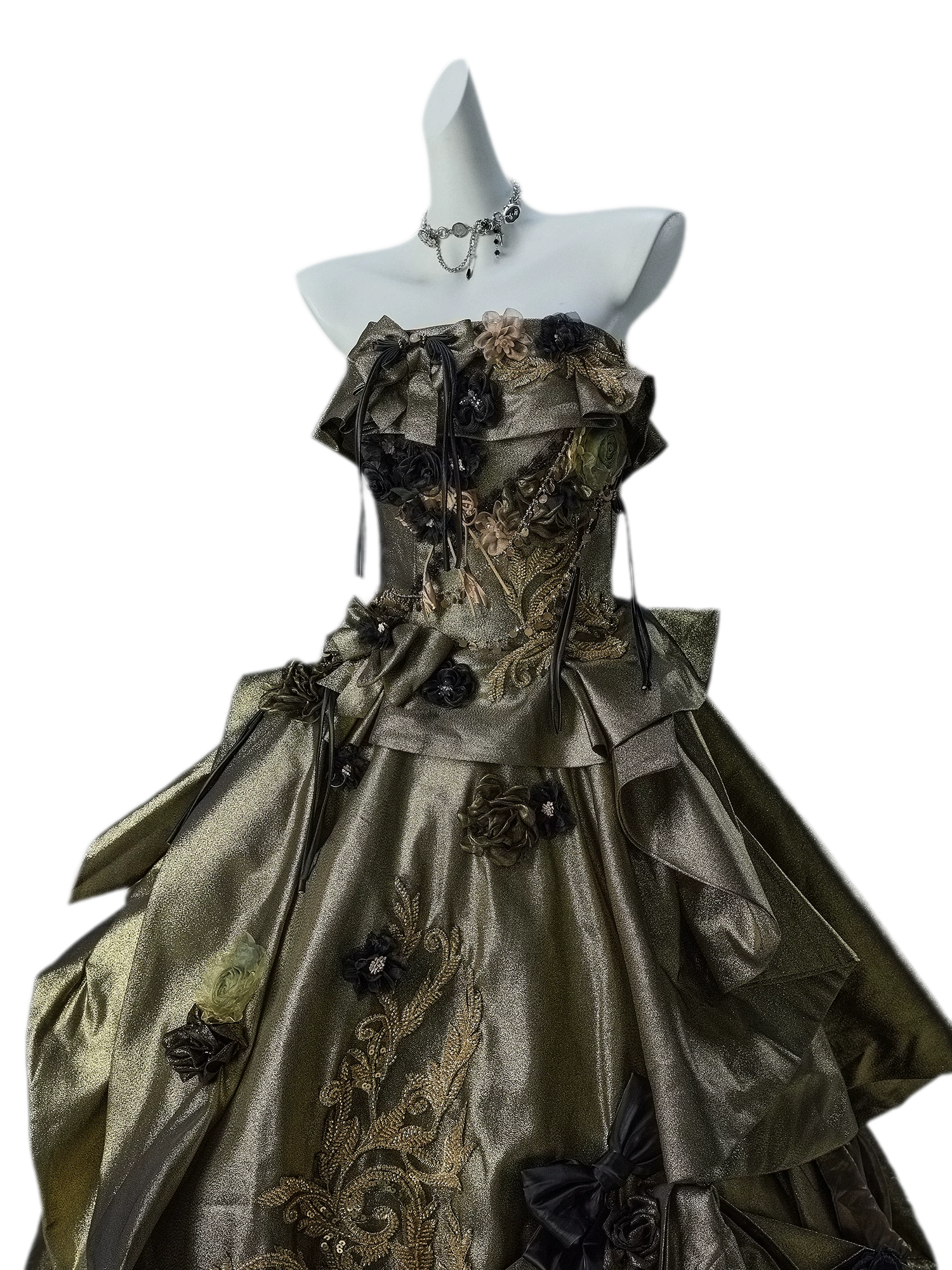 Ruins Artist Ball Gown