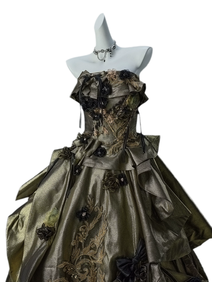 Ruins Artist Ball Gown