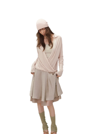 Silk Blend Knit Top