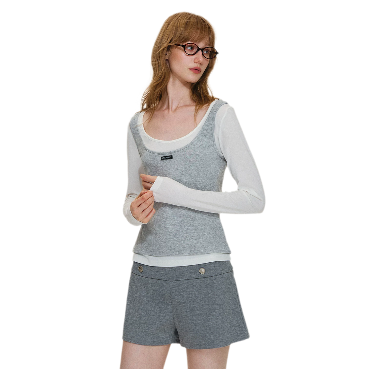 Modal Napoleon Button Shorts