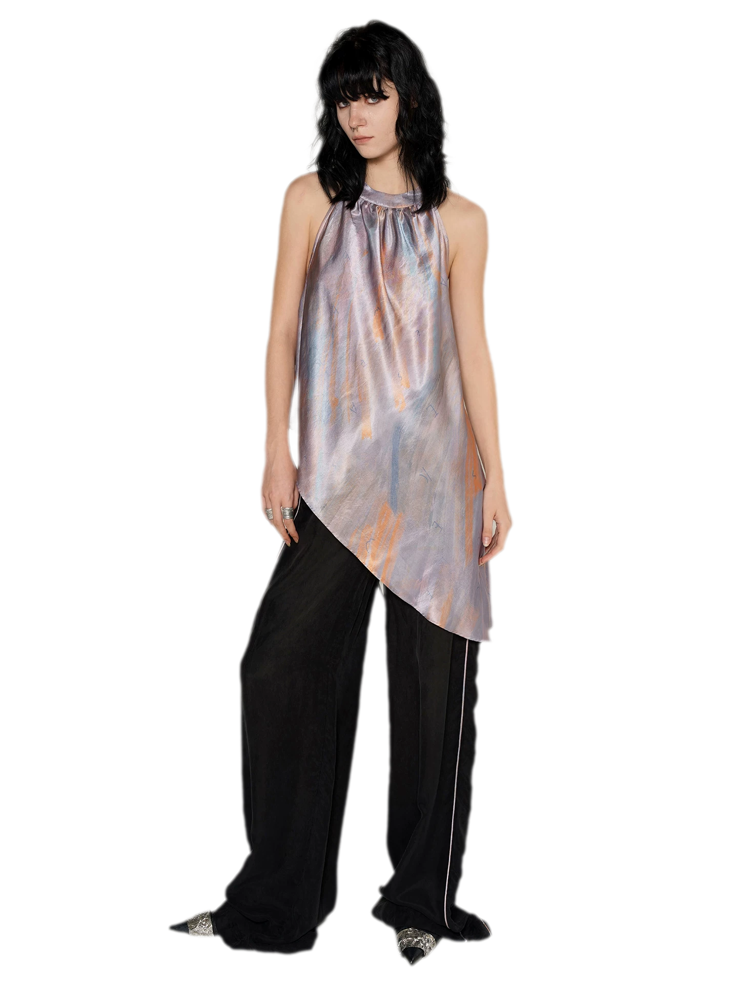 Dawn Print Halter Top