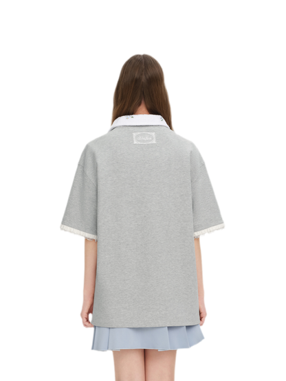 Bouquet Bear Print T-shirt