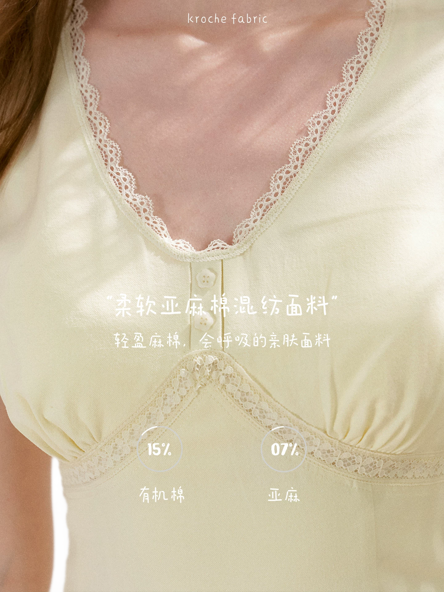 Lace V-Neck Short Sleeve A-Line Dress