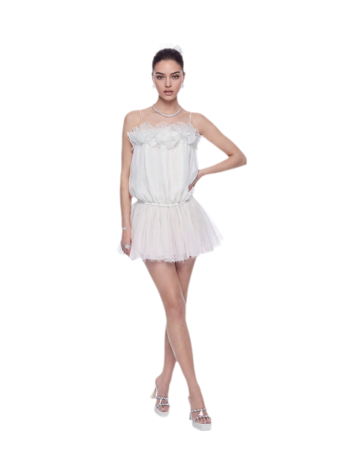 Lace Bustier Dress