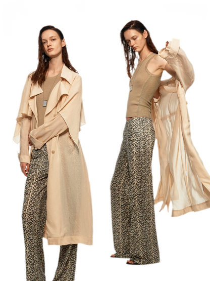Linen Tencel Sun Trench