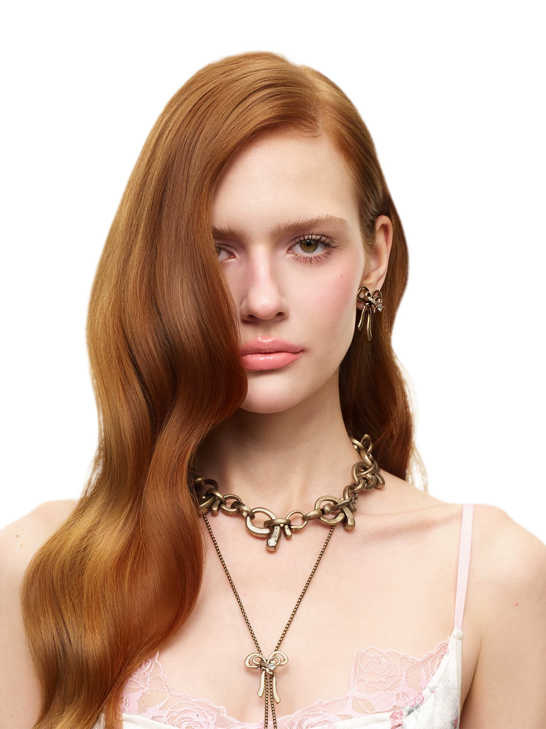 Vintage Bow Choker Necklace