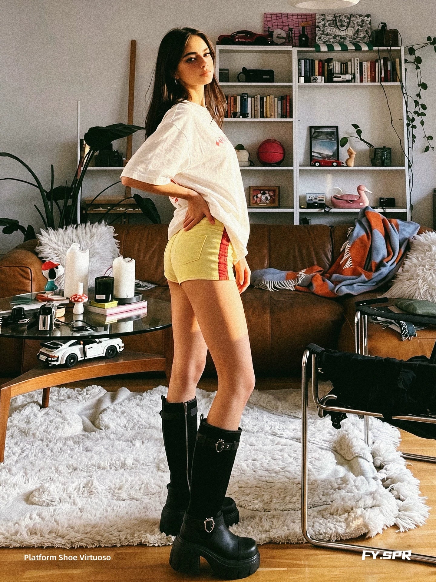 Thick Platform Knee Boots
