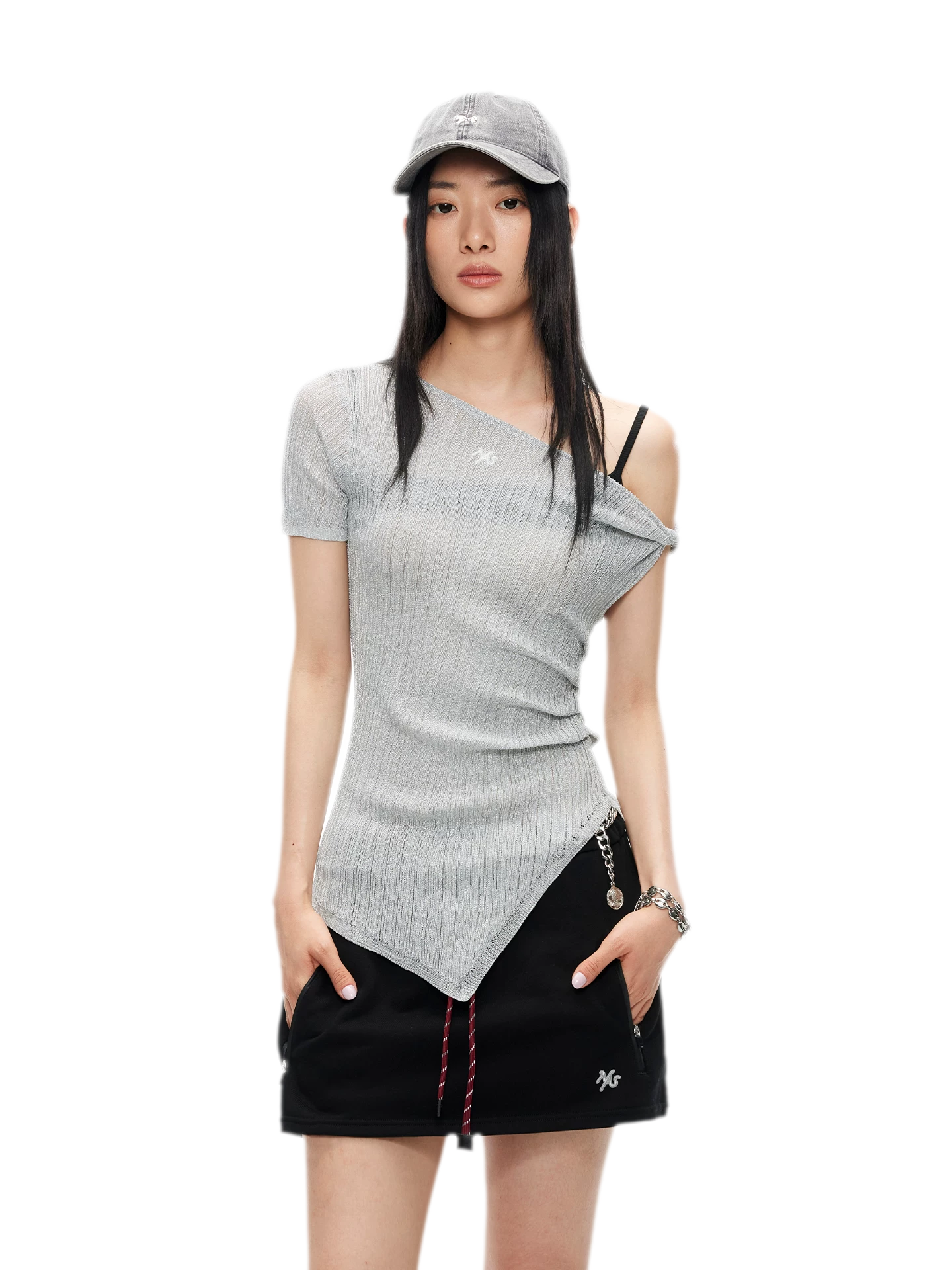 Venus Asymmetrical Knot Tee