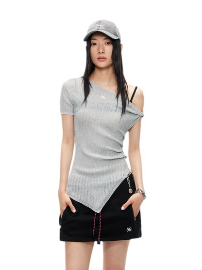 Venus Asymmetrical Knot Tee