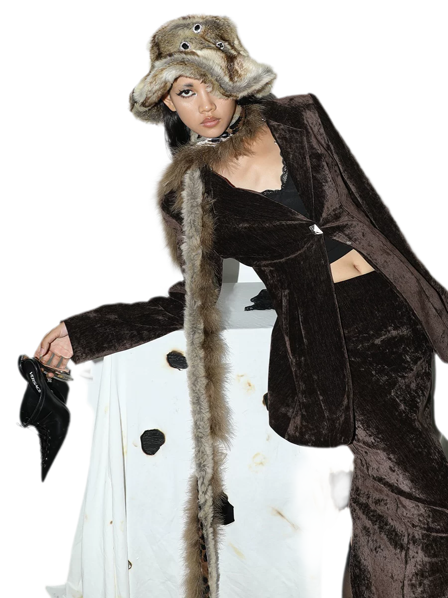 Crystal Furry Hat