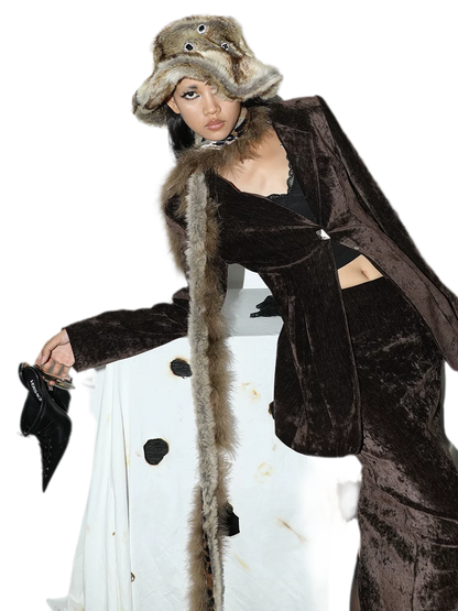 Crystal Furry Hat
