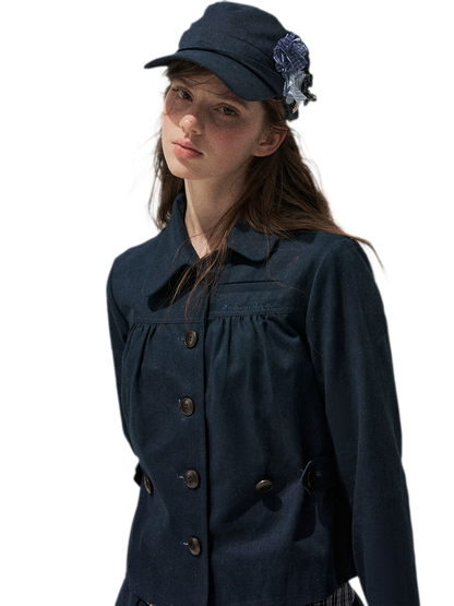Handmade Floral Riding Hat