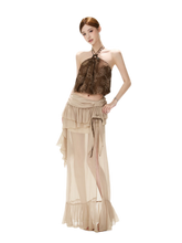 CYNR Beaded Halter Crop Top – view 4