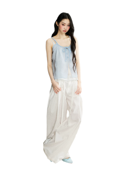 Wide Leg High Waist Pants