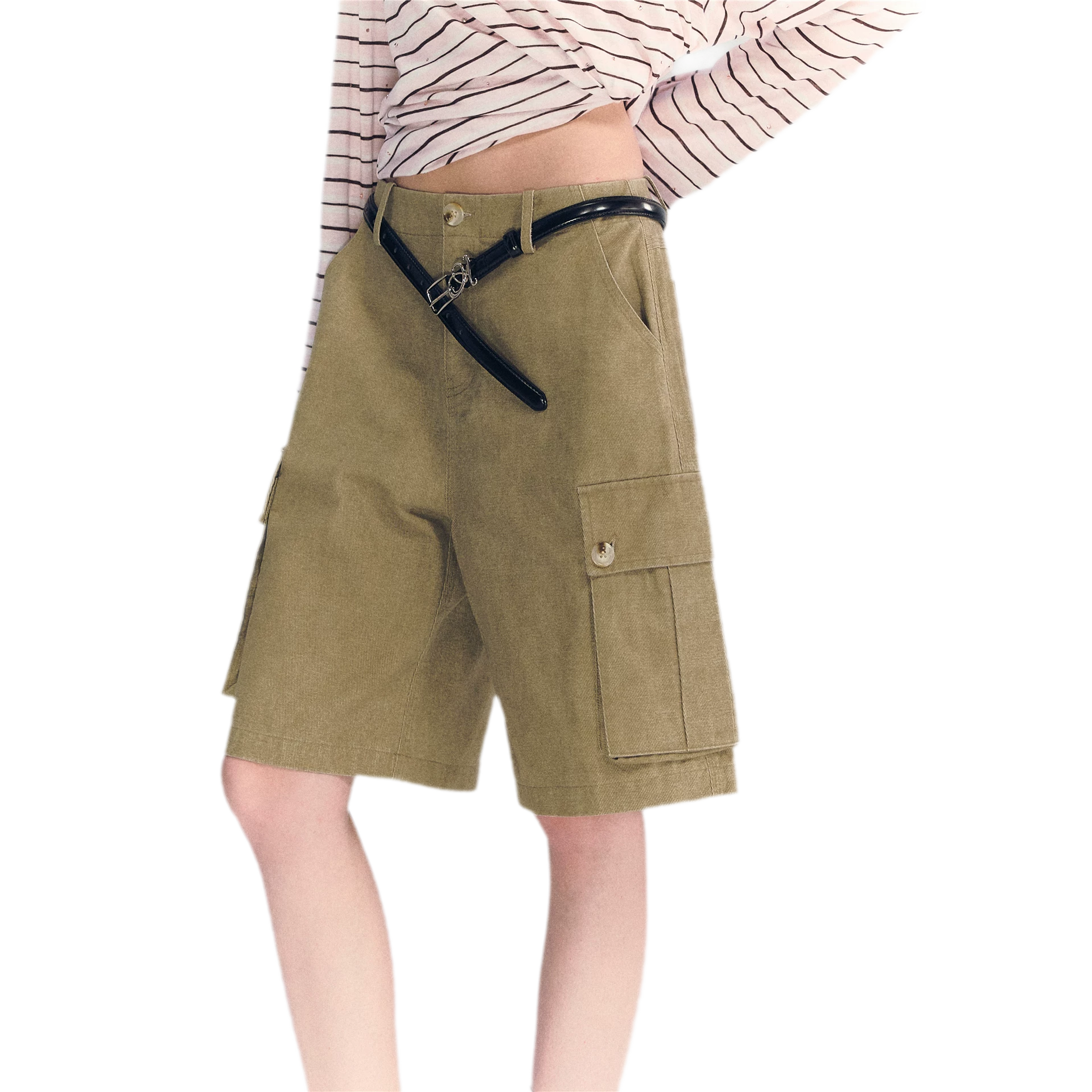 Washed Cargo Shorts