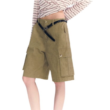Washed Cargo Shorts