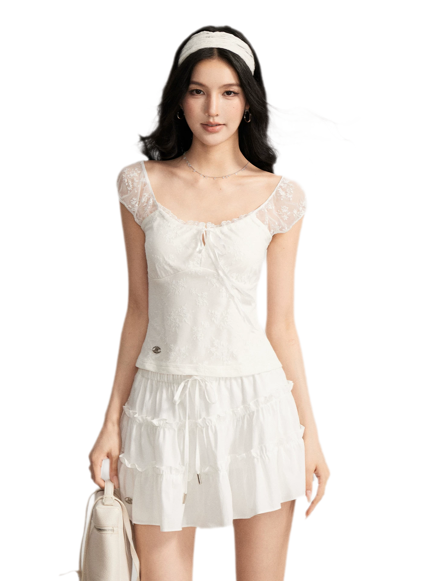 Lace Patchwork Top