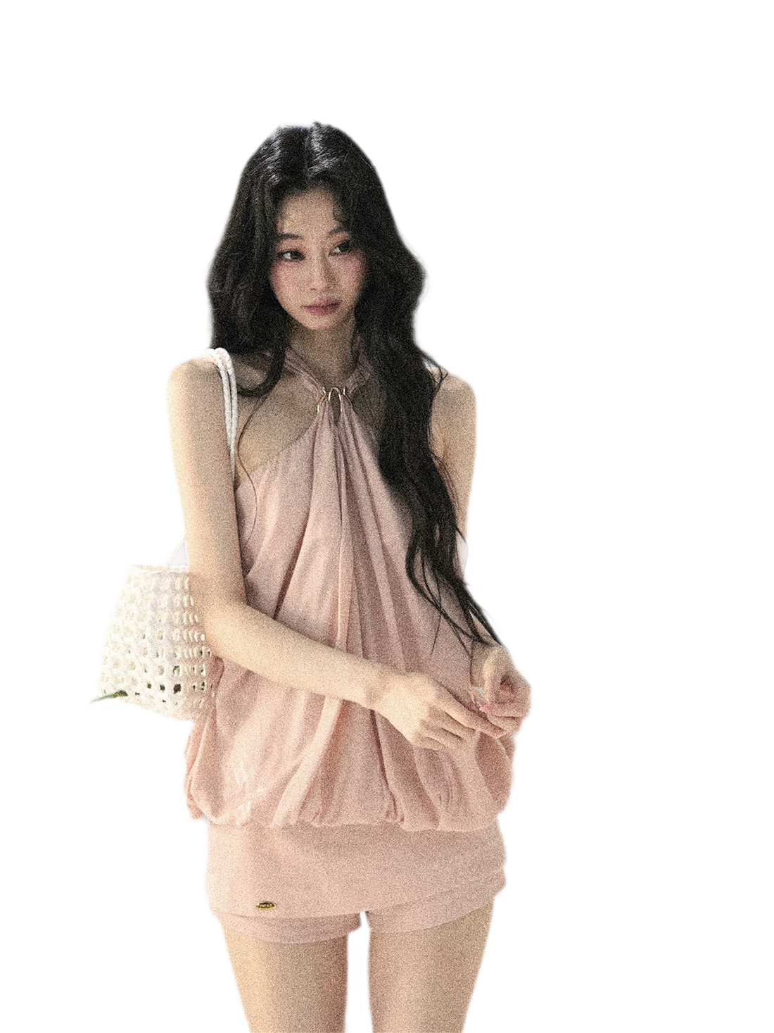Misty Pink Culotte Set
