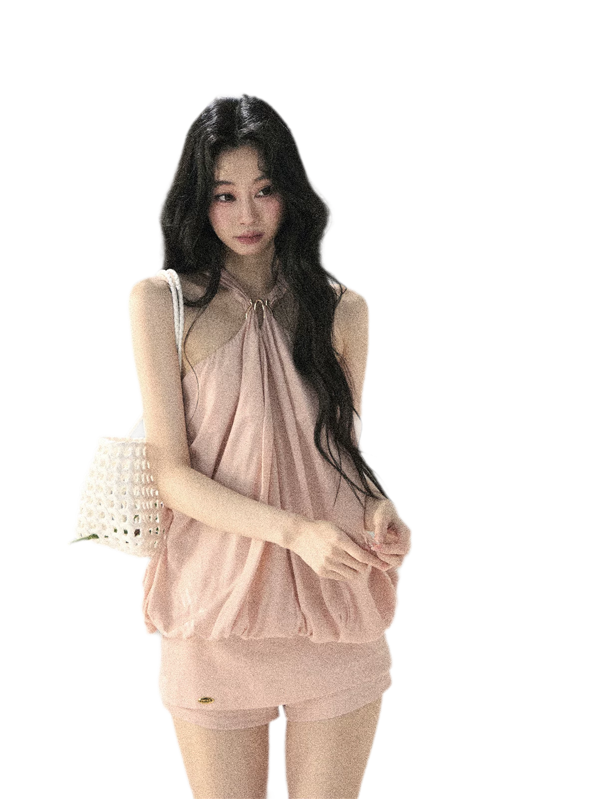 Misty Pink Culotte Set