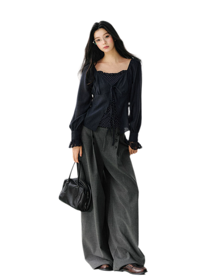 Minimal High Waist Trousers