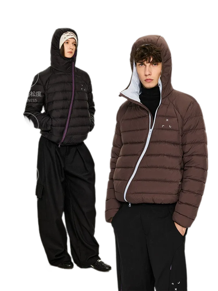 Lightweight Hooded Down Jacket