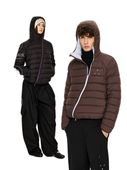Lightweight Hooded Down Jacket