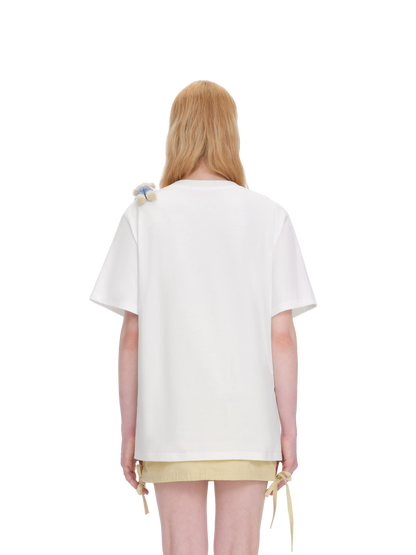 Carousel Print Loose T-shirt